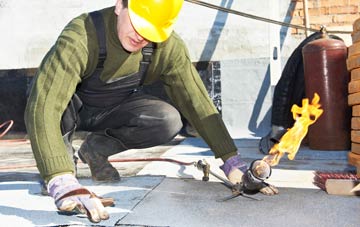 Mendlesham Green flat roof construction